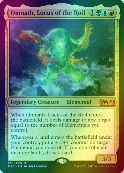 Omnath, Locus of the Roil [216] [Core Set 2020] [Foil] – Face to Face Games