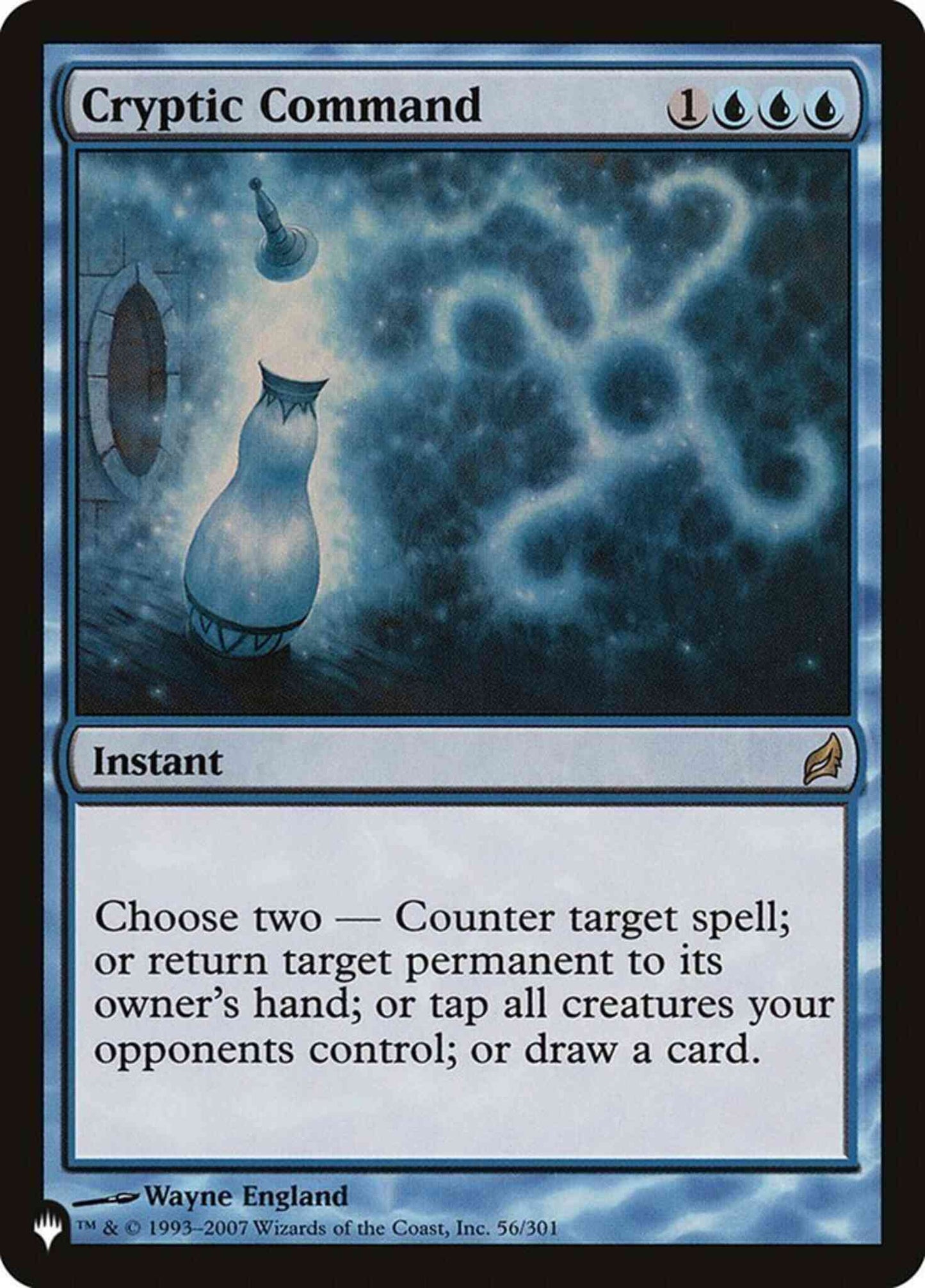 Cryptic Command [LRW-56] [The List] [Non-Foil]