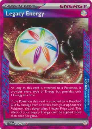 Legacy Energy - 167/167 - ACE SPEC Rare [sv06-167] [Ultra]