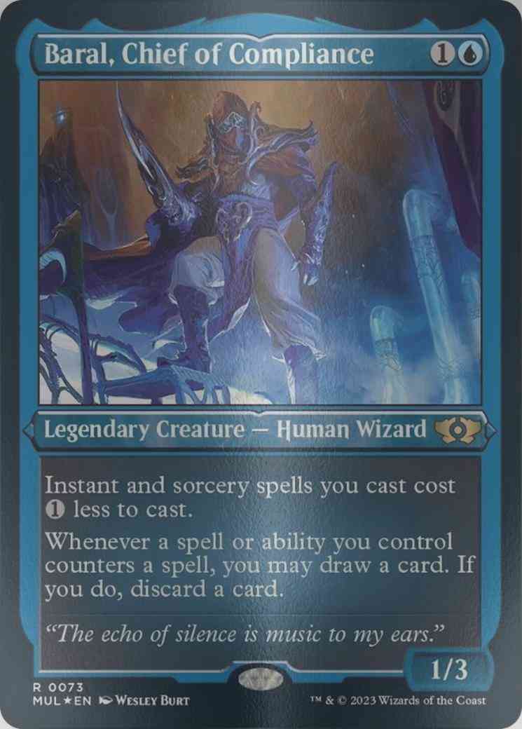 Baral, Chief of Compliance [73] [Multiverse Legends] [Etched Foil]