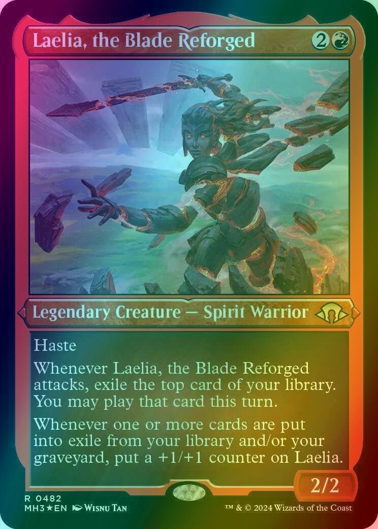 Laelia, the Blade Reforged [482] [Modern Horizons 3] [Etched Foil]