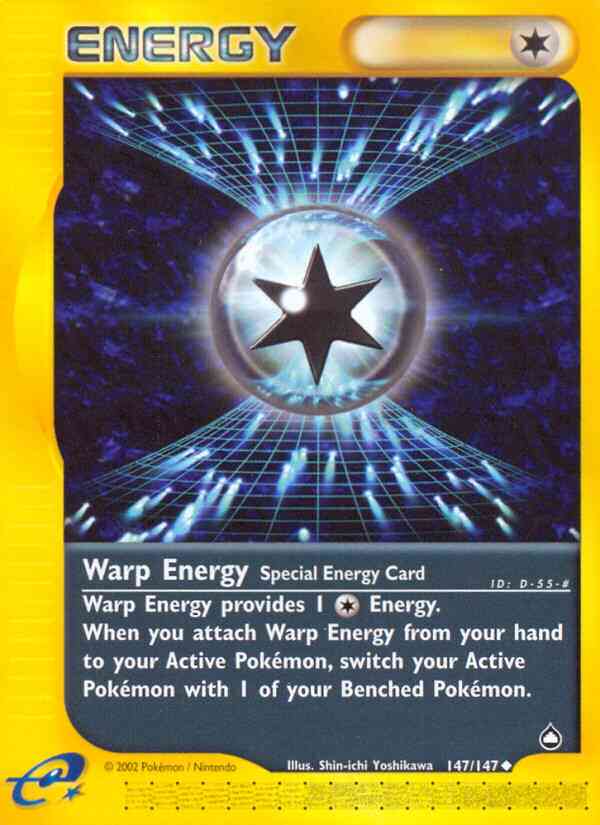 Warp Energy - 147/147 - Uncommon [ecard2-147] [Non-Holo]