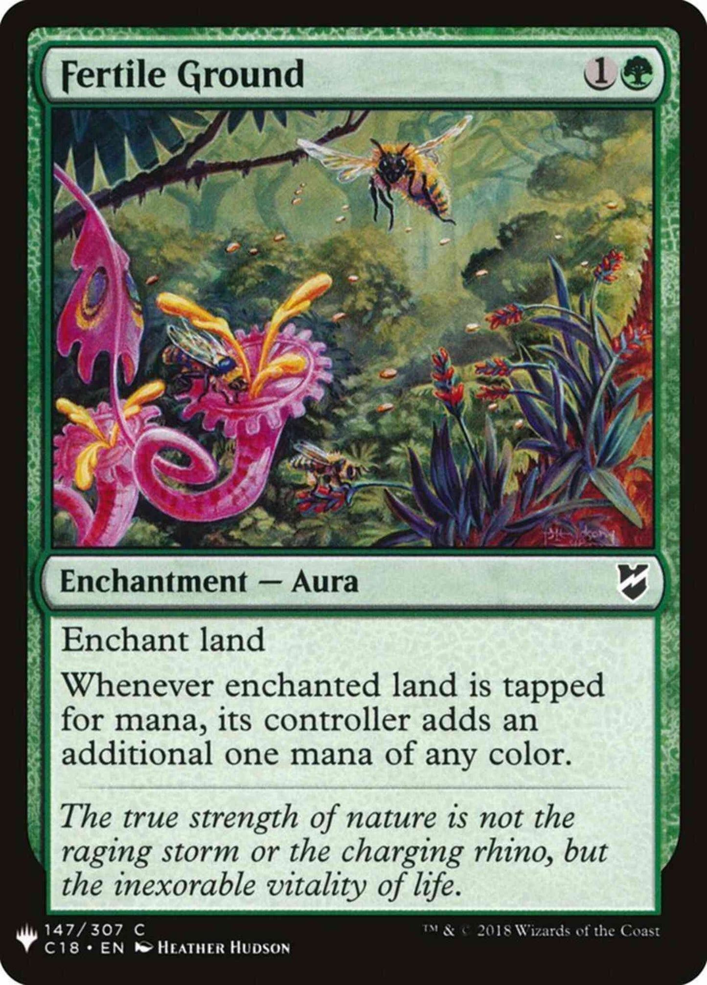 Fertile Ground [C18-147] [The List] [Non-Foil]