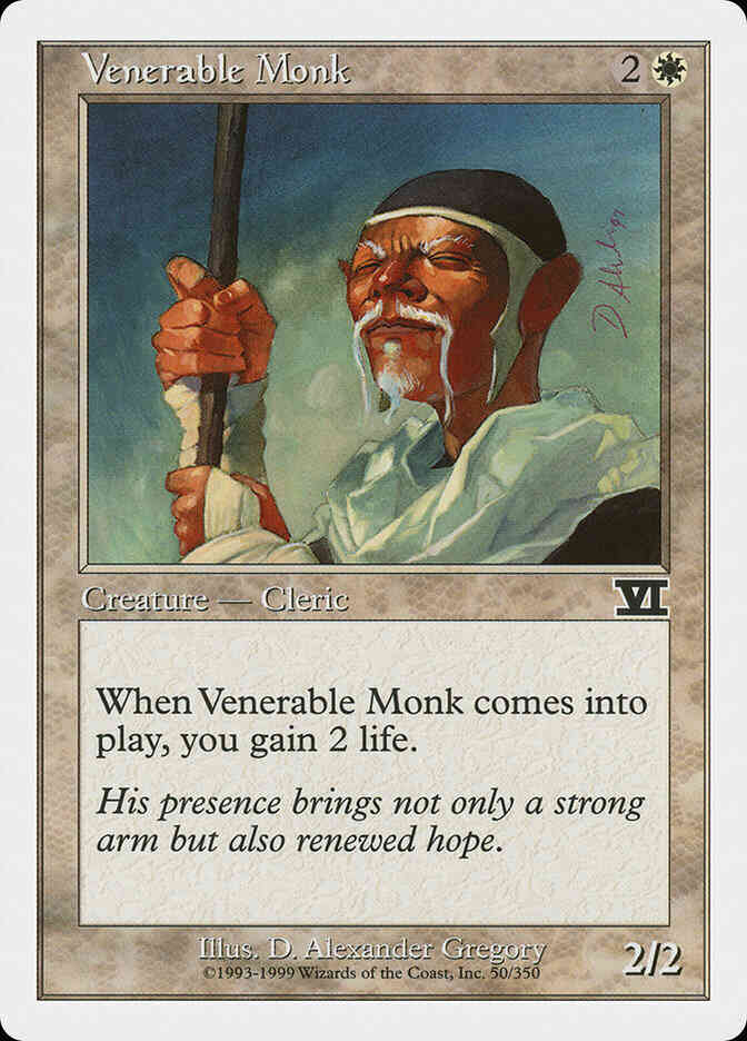Venerable Monk [50] [Classic Sixth Edition] [Non-Foil]