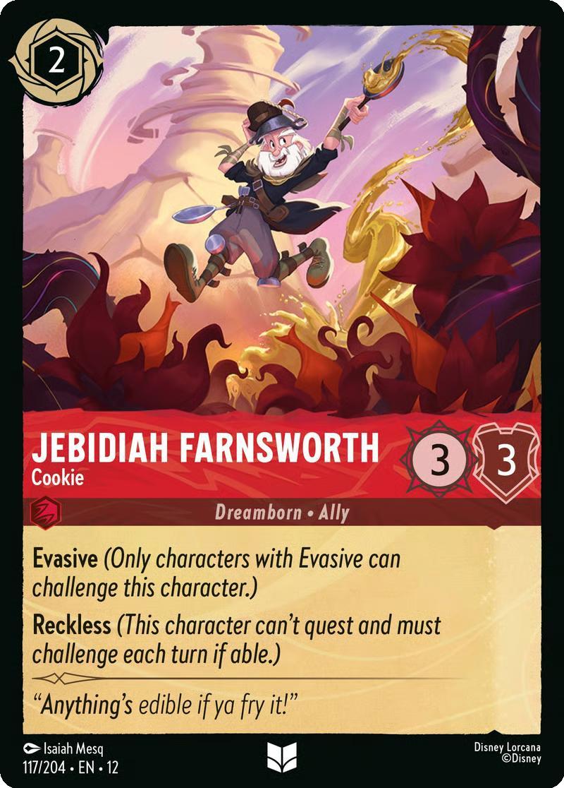 Jebidiah Farnsworth - Cookie - 117/204 [Wilds Unknown] [Non-Foil]