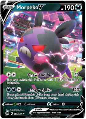 Morpeko V - 095/172 - Rare Holo V [swsh9-095] [Ultra]