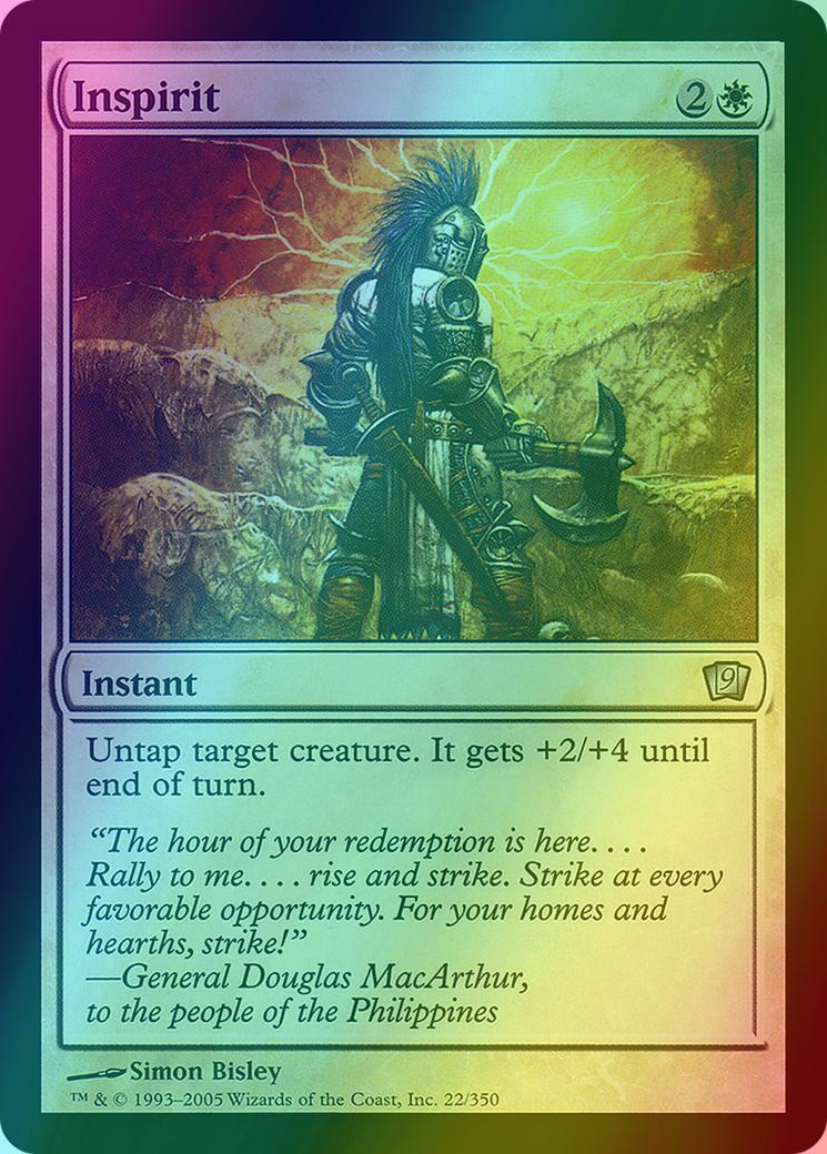 Inspirit [22x] [Ninth Edition] [Foil]
