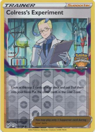 Colress's Experiment - 155/196 - Promo [Regional Championships 2022] [swsh11msp-155] [Reverse Holo]