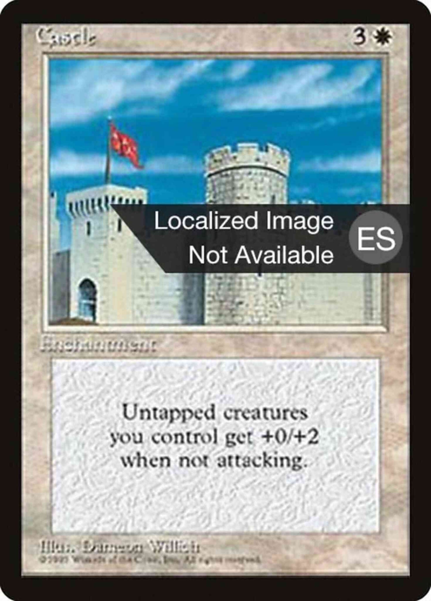 Castle - Portuguese [12] [Fourth Edition Black Border: Portuguese] [Non-Foil]