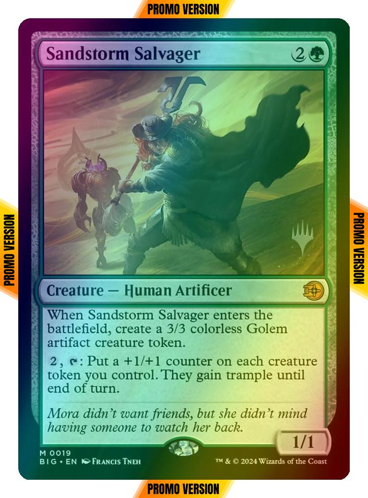 Sandstorm Salvager [19p] [Promo Pack] [The Big Score: Promos] [Foil]