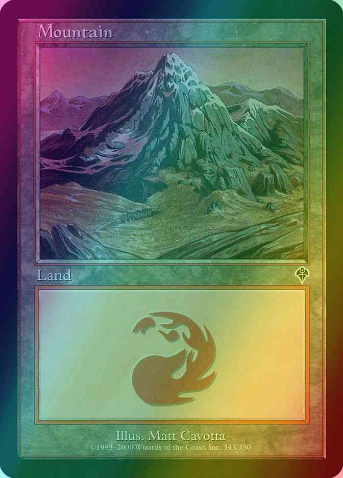 Mountain [343] [Invasion] [Foil]