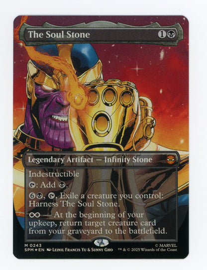 The Soul Stone — Borderless|Gauntlet|Foil — ID 17292