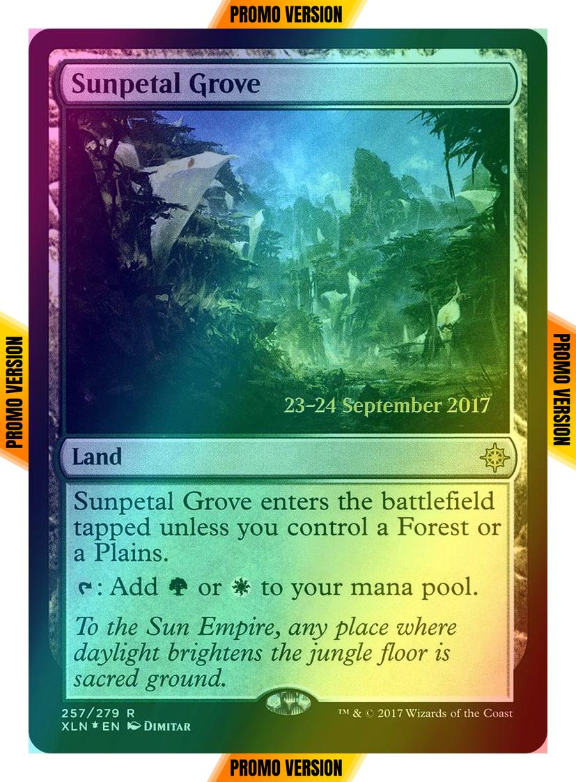 Sunpetal Grove [257s] [Ixalan Promos] [Foil]