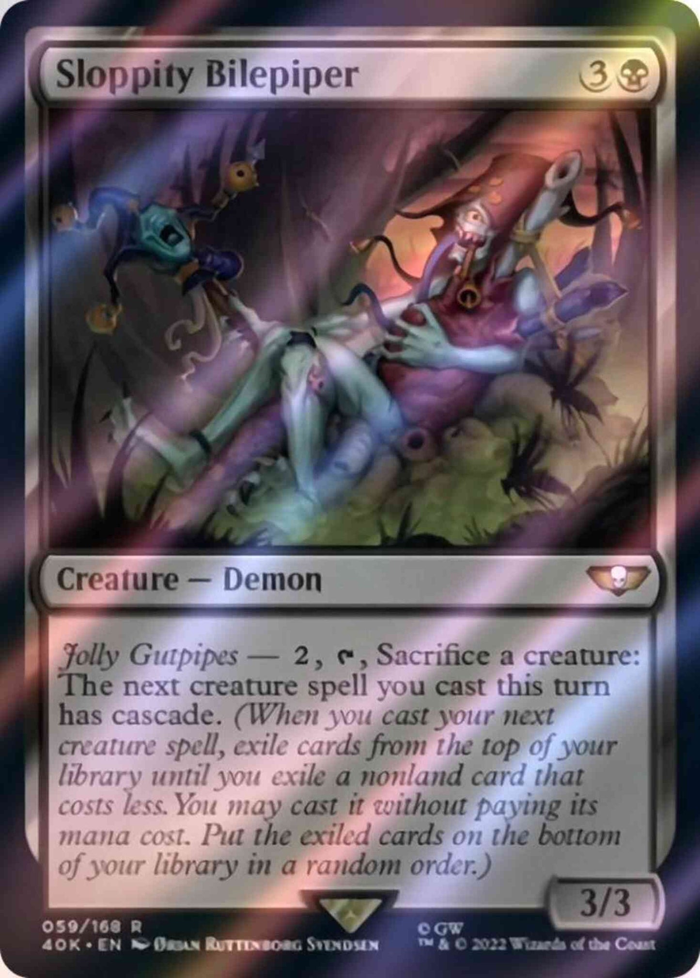 Sloppity Bilepiper [59] [Universes Beyond: Warhammer 40,000] [Surge Foil]