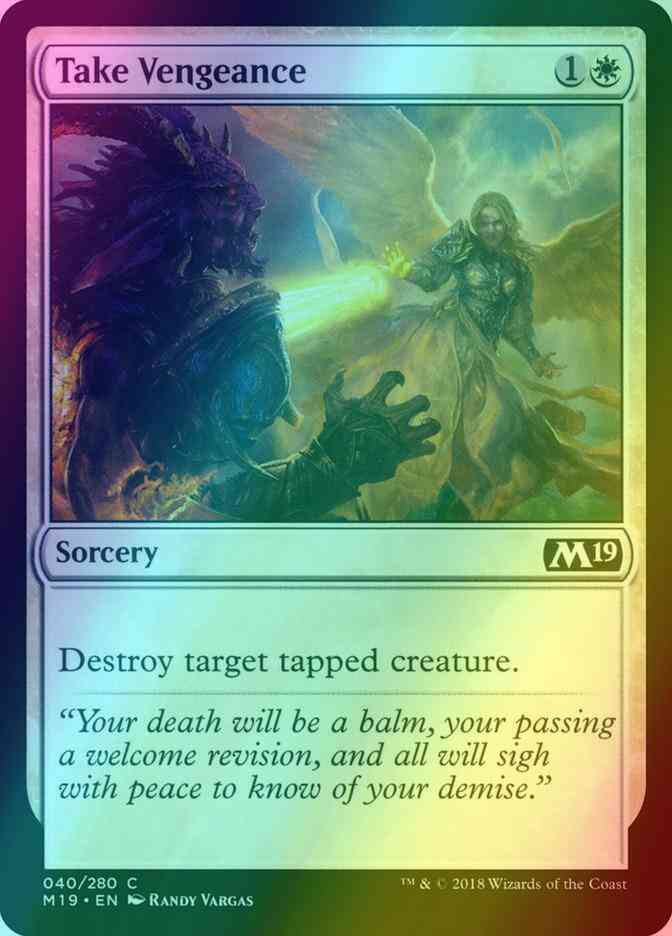 Take Vengeance [40] [Core Set 2019] [Foil]