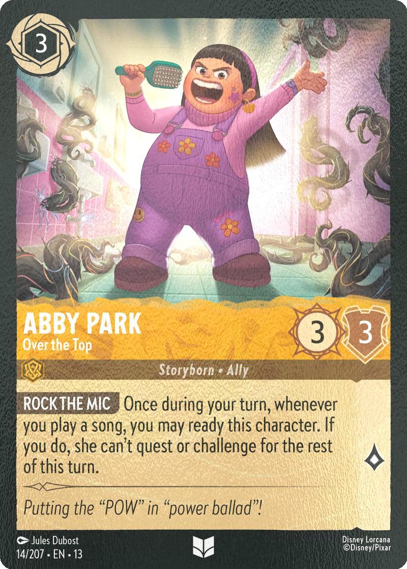 Abby Park - Over the Top - 14/204 [Attack of the Vine!] [Cold Foil]