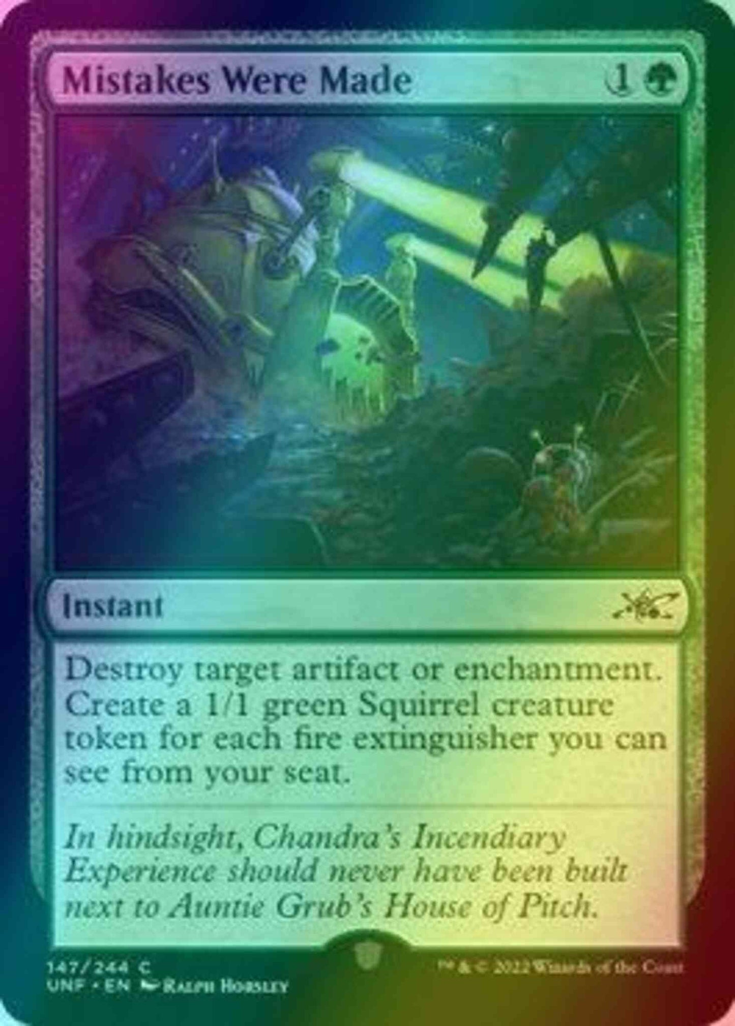 Mistakes Were Made [147] [Unfinity] [Foil]