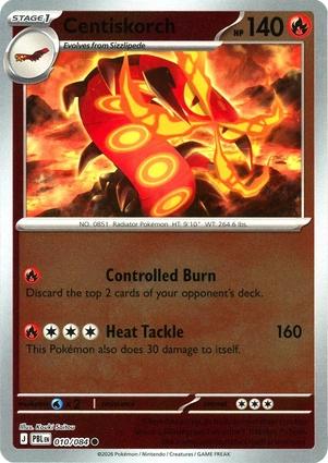 Centiskorch - 010/084 - Common [me05-010] [Reverse Holo]
