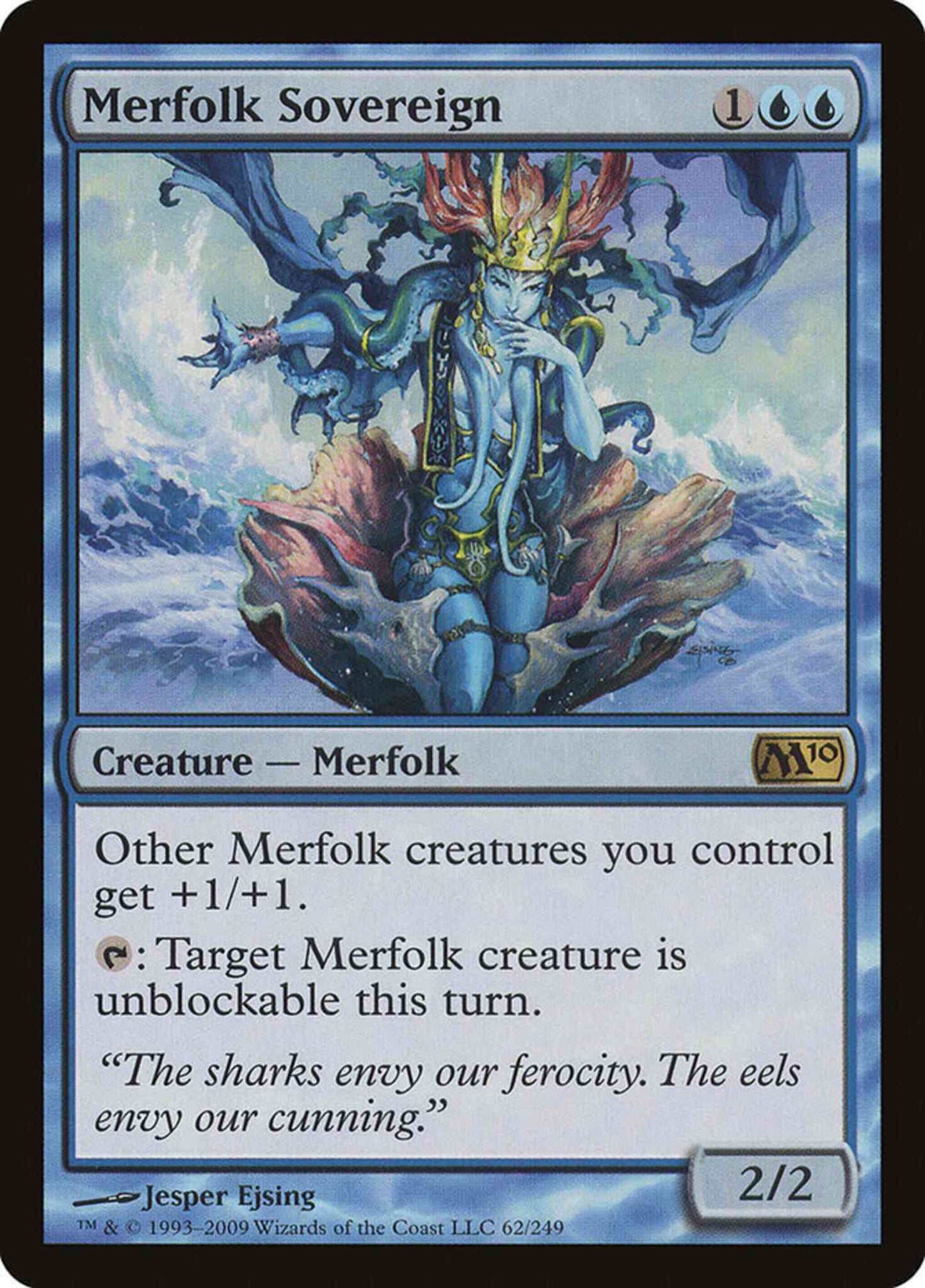 Merfolk Sovereign [62] [Magic 2010] [Non-Foil]