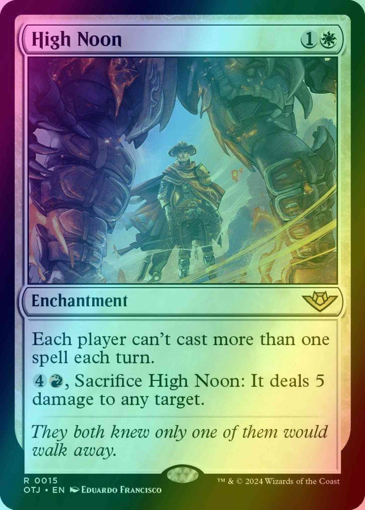 High Noon [15] [Outlaws of Thunder Junction] [Foil]