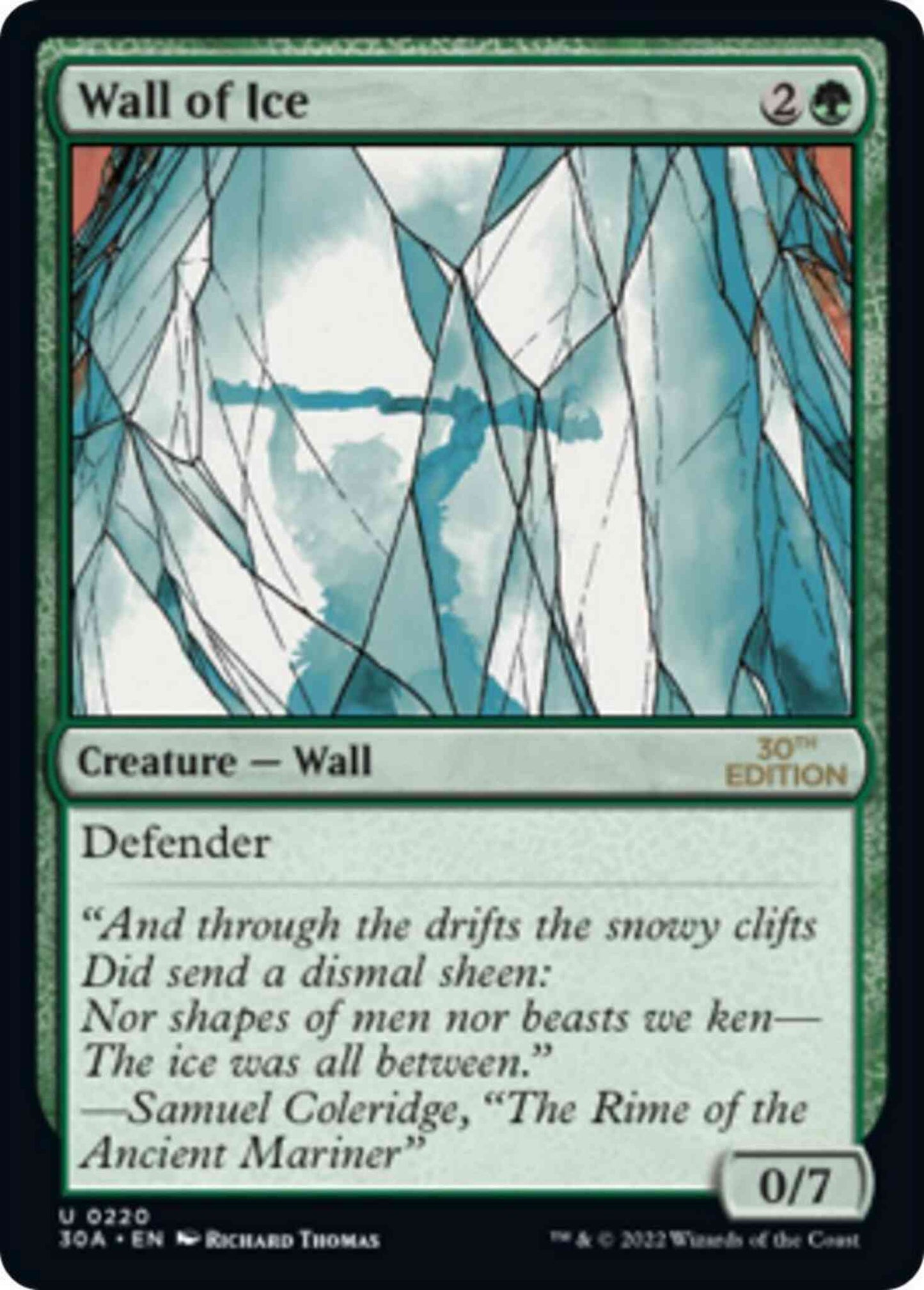 Wall of Ice [220] [30th Anniversary Edition] [Non-Foil]