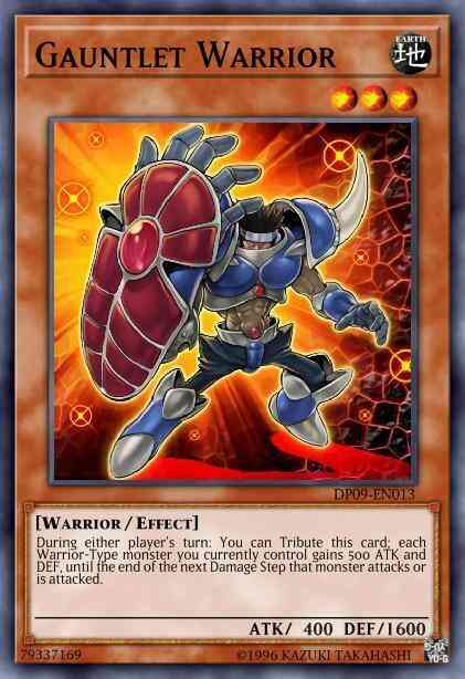 Gauntlet Warrior - DP09-EN013 - Ultra Rare - Unlimited