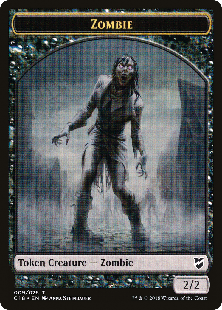 Angel Token (03) // Zombie Token (09) [Commander 2018 Tokens] [Non-Foil]