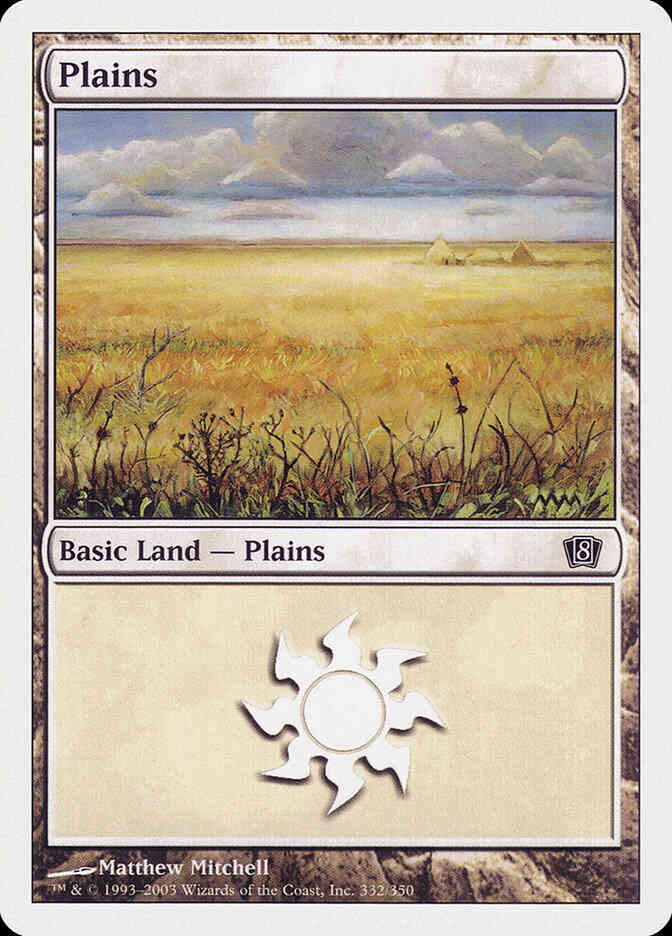 Plains [332] [Eighth Edition] [Non-Foil]