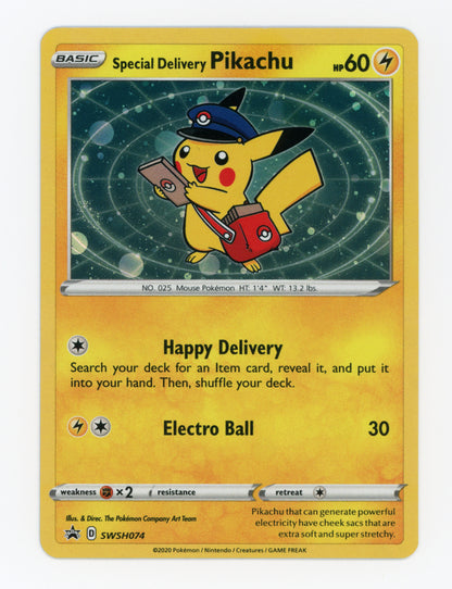 Special Delivery Pikachu — Promo|Holo — ID 19434