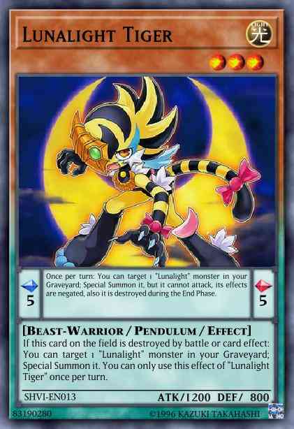 Lunalight Tiger - SHVI-EN013 - Common - 1st Edition