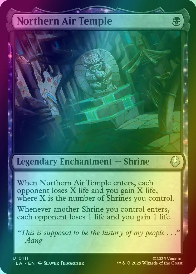 Northern Air Temple [111] [Avatar: The Last Airbender] [Foil]