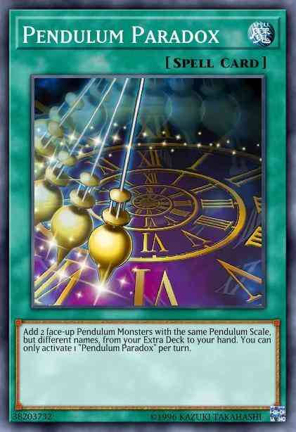Pendulum Paradox - MP18-EN209 - Secret Rare - 1st Edition