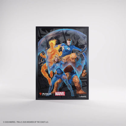 Gamegenic MTG Premium Art Sleeves - Standard Size - 105ct - Marvel Super Heroes - Fantastic Four