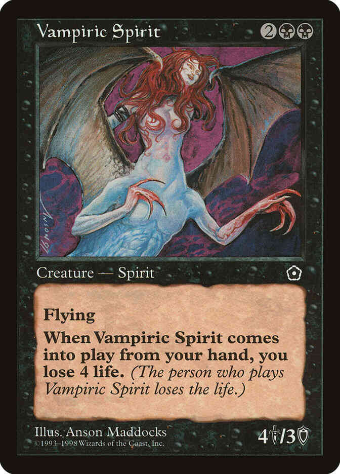 Vampiric Spirit [90] [Portal Second Age] [Non-Foil]