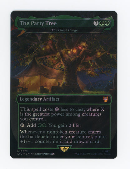 The Party Tree - The Great Henge — Borderless|Realms and Relics|Surge Foil — ID 19308