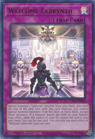 Welcome Labrynth - TAMA-EN023 - Ultra Rare - 1st Edition