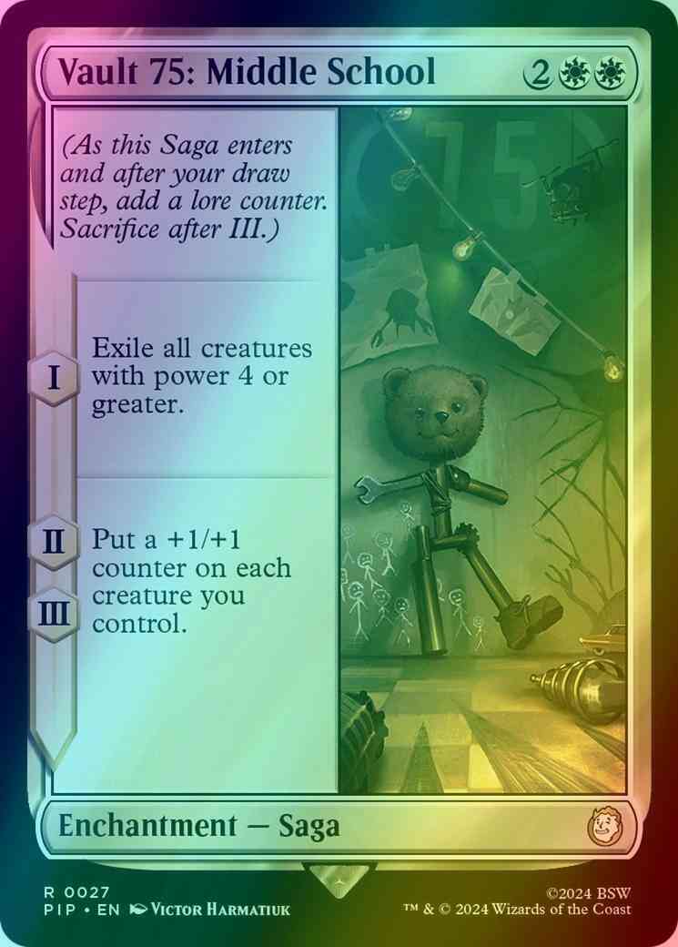 Vault 75: Middle School [27] [Fallout] [Foil]