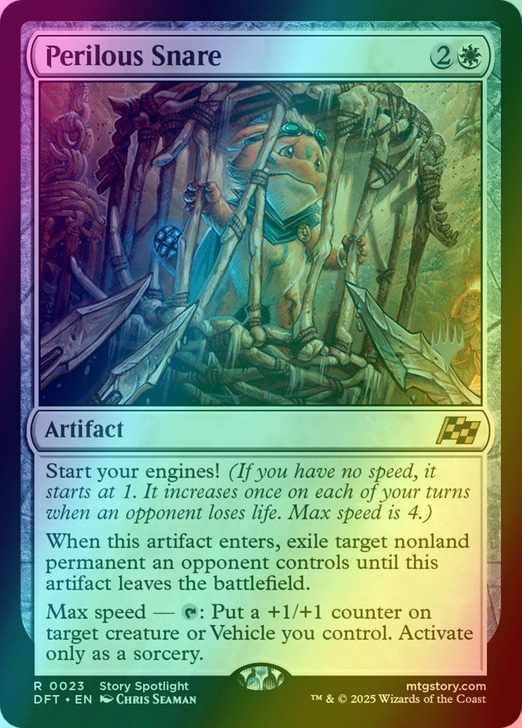 Perilous Snare [23p] [Promo Pack] [Aetherdrift: Promos] [Foil]