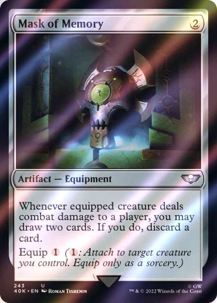Mask of Memory [243] [Universes Beyond: Warhammer 40,000] [Surge Foil]