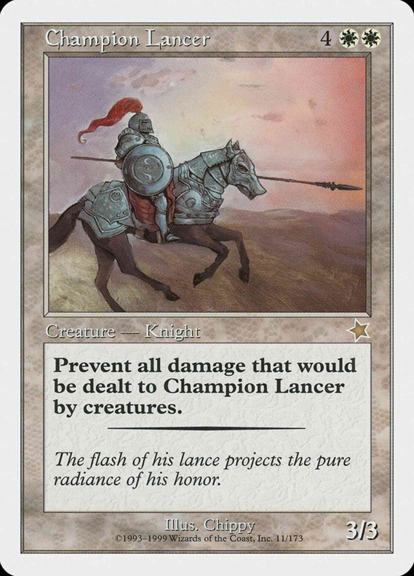 Champion Lancer [11] [Starter 1999] [Non-Foil]