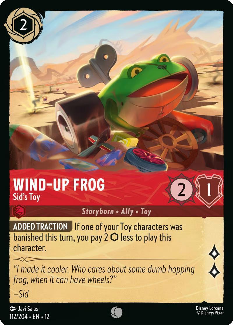 Wind-Up Frog - Sid's Toy - 112/204 [Wilds Unknown] [Non-Foil]