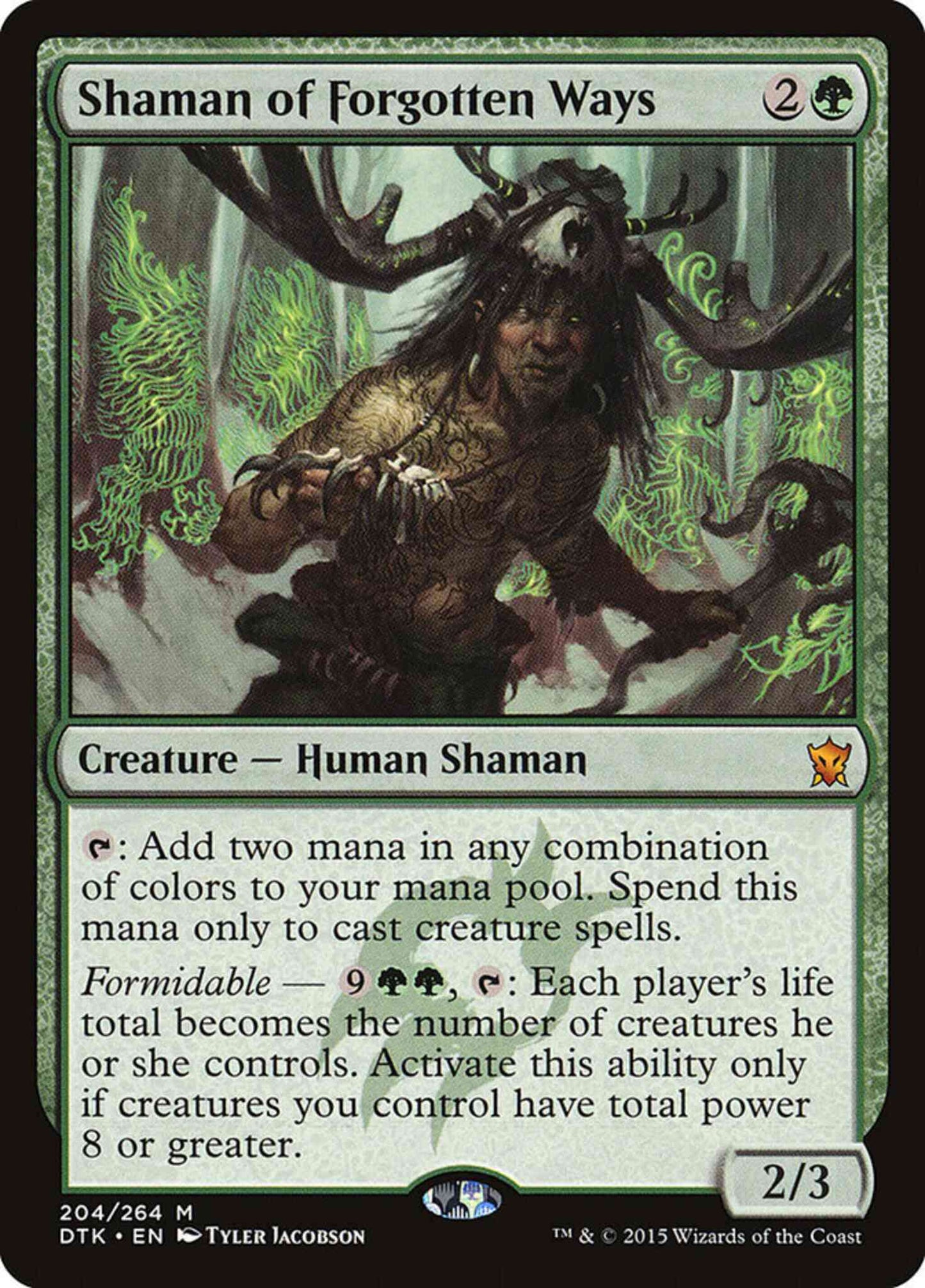 Shaman of Forgotten Ways [204] [Dragons Of Tarkir] [Non-Foil]