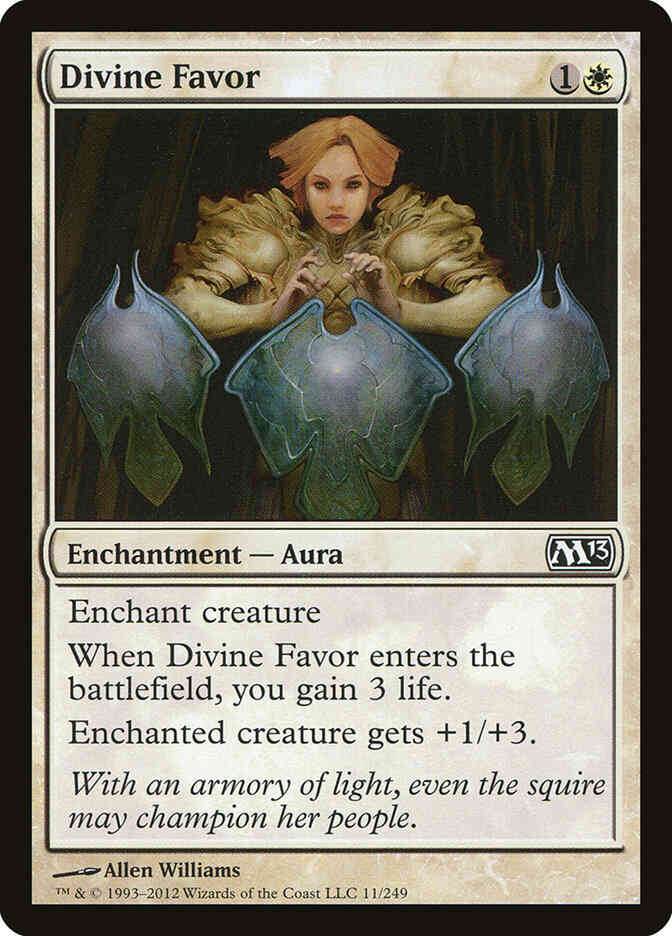 Divine Favor [11] [Magic 2013] [Non-Foil]