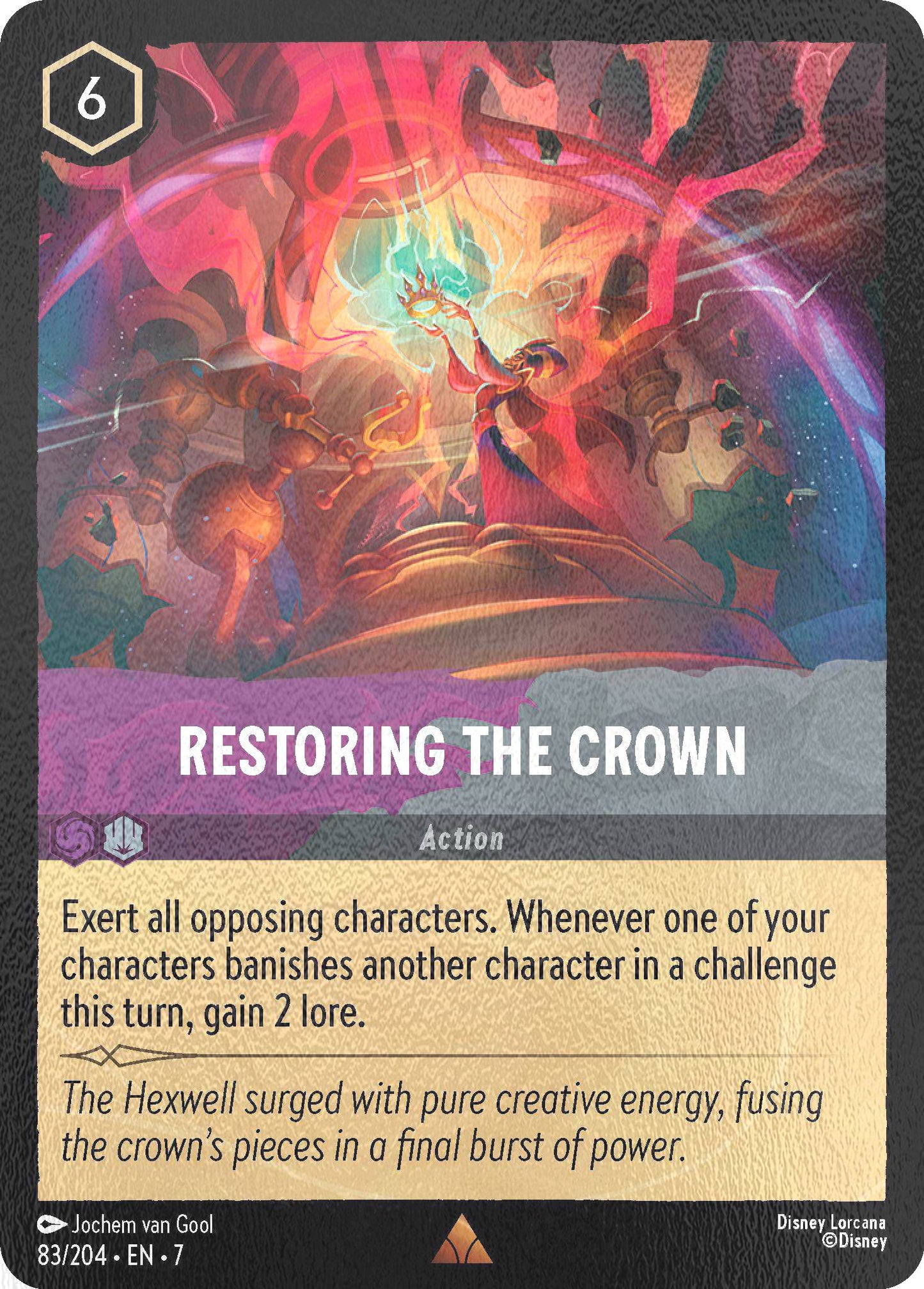 Restoring the Crown - 83/204 [Archazia's Island] [Cold Foil]