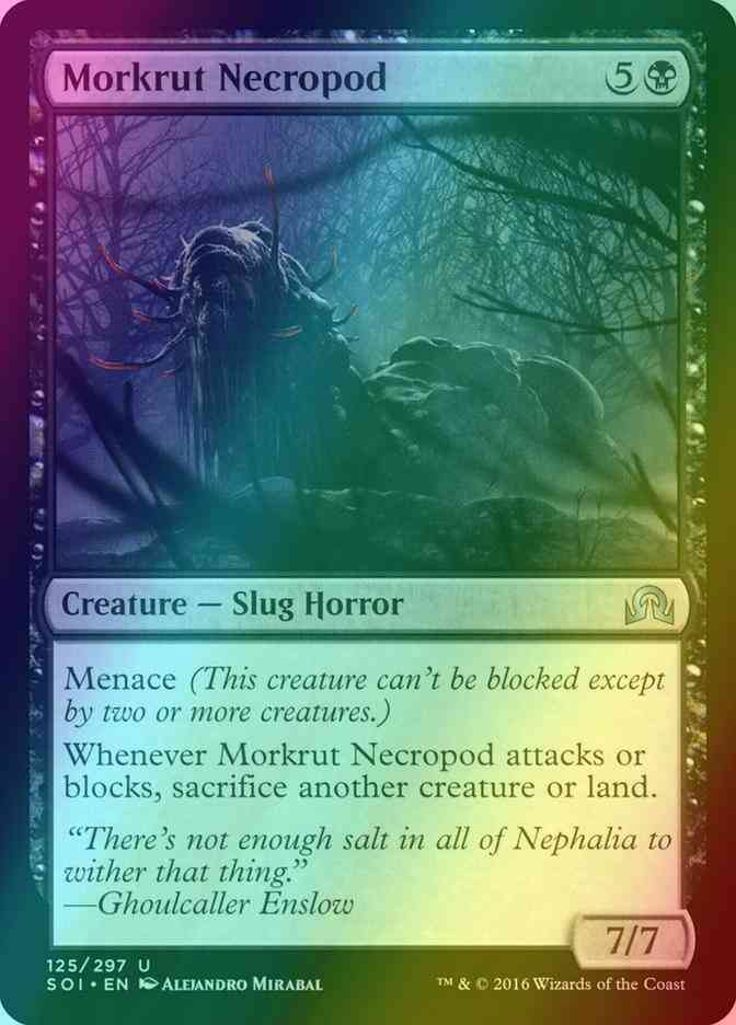 Morkrut Necropod [125] [Shadows over Innistrad] [Foil]