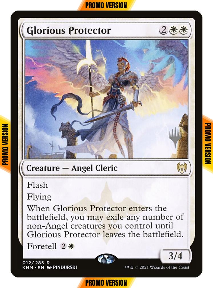 Glorious Protector [Promo Pack] [12p] [Kaldheim Promos] [Non-Foil]