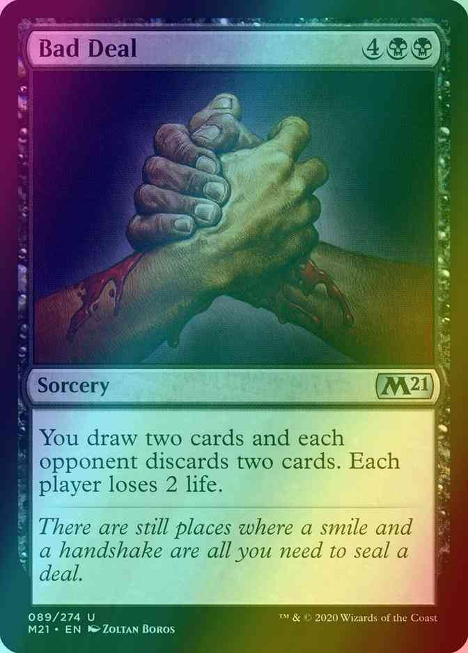 Bad Deal [89] [Core Set 2021] [Foil]