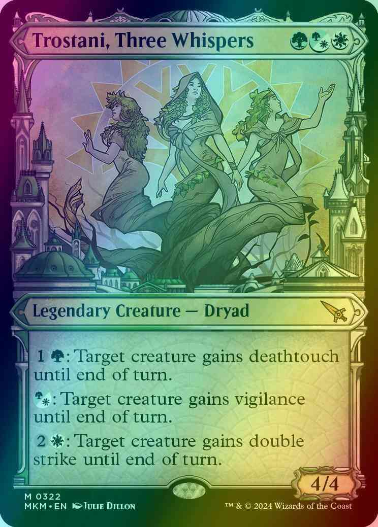 Trostani, Three Whispers [322] [Ravnica City Showcase] [Murders at Karlov Manor] [Foil]