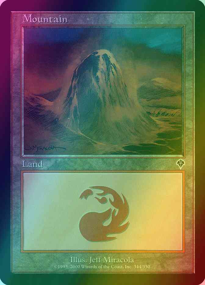 Mountain [344] [Invasion] [Foil]
