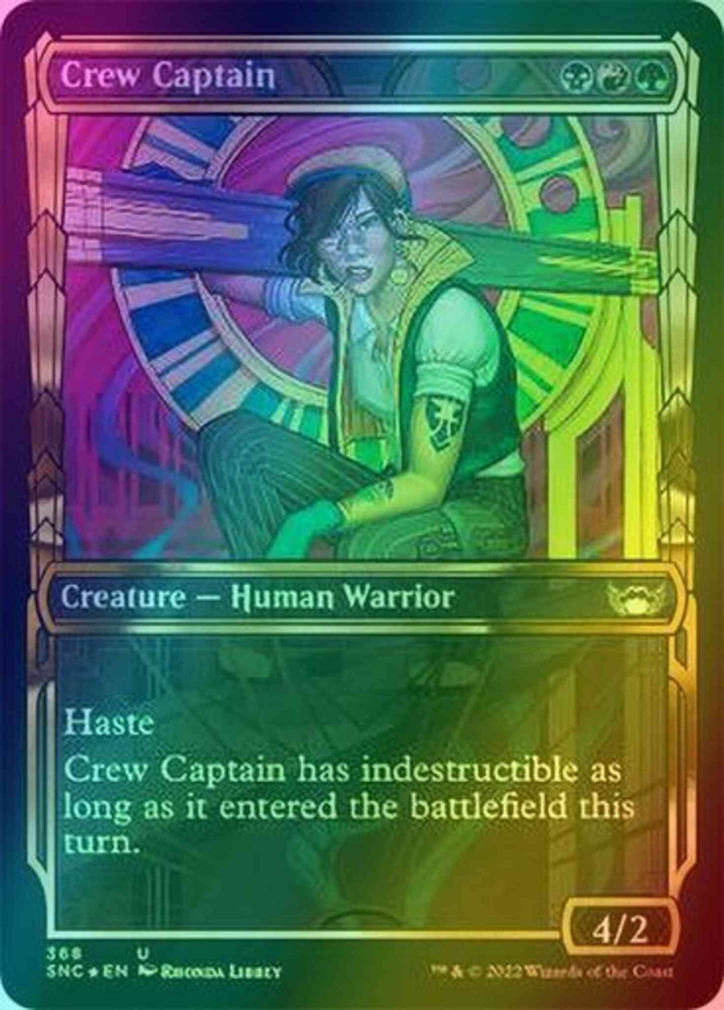 Crew Captain [368] [Golden Age Showcase] [Streets of New Capenna] [Gilded Foil]